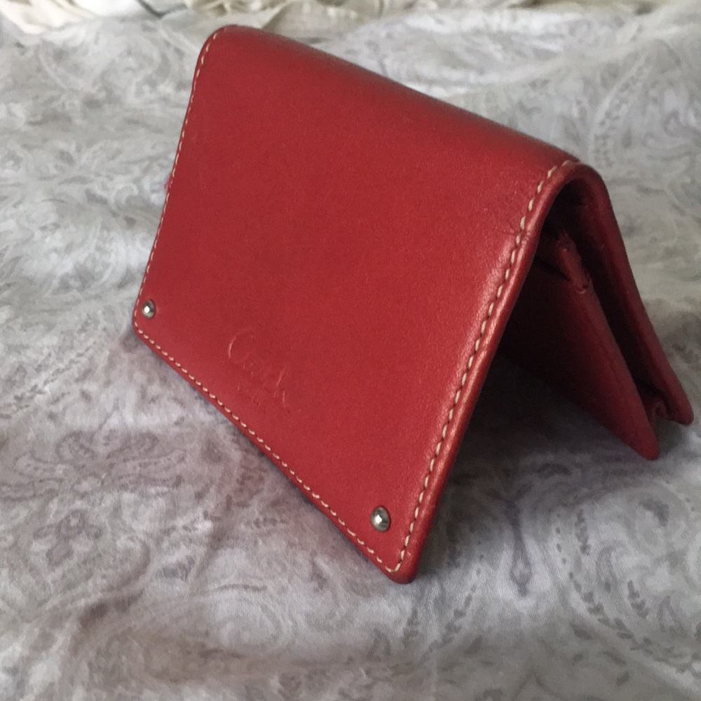 Coach Wallet - Cursive Font - image 1